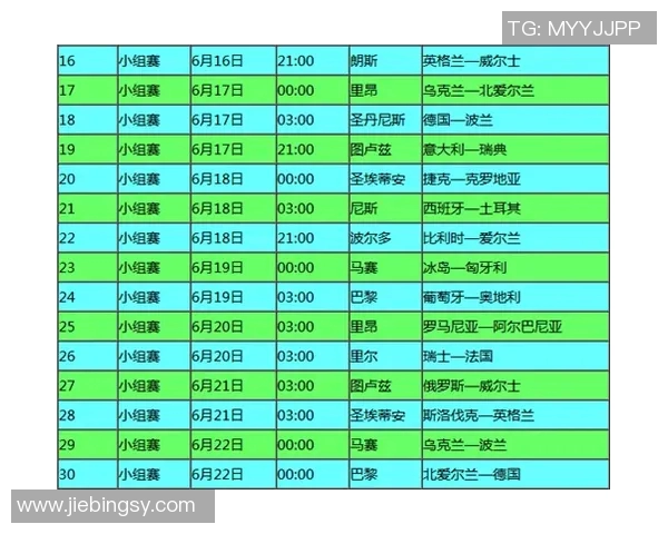 2024年欧洲杯时间安排及赛事亮点全面解析与观赛指南